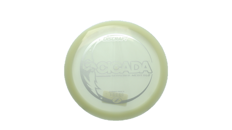 Discraft Mega Glo Z Cicada Fairway Driver Front View