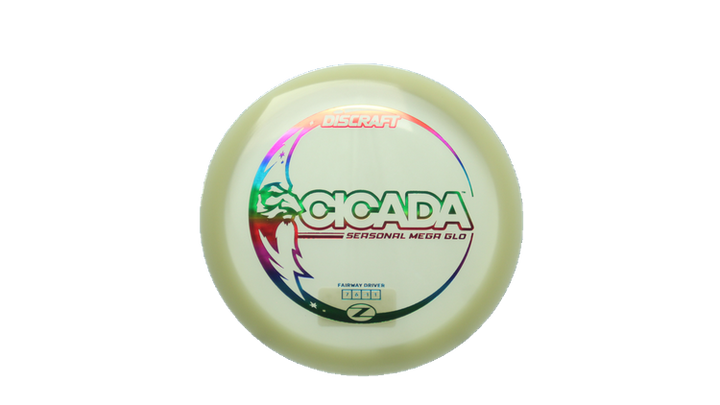 Discraft Mega Glo Z Cicada Fairway Driver Front View