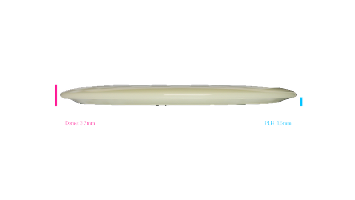 Discraft Mega Glo Z Cicada Fairway Driver Profile View