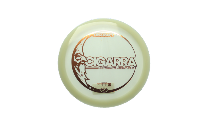 Discraft Mega Glo Z Cigarra Fairway Driver Front View