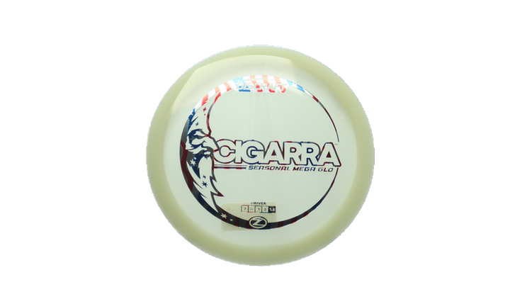 Discraft Mega Glo Z Cigarra Fairway Driver Front View