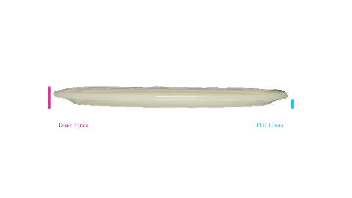 Discraft Mega Glo Z Cigarra Fairway Driver Profile View