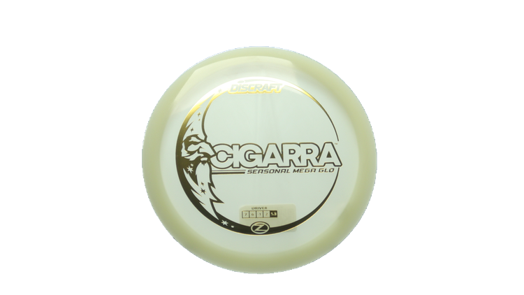 Discraft Mega Glo Z Cigarra Fairway Driver Front View