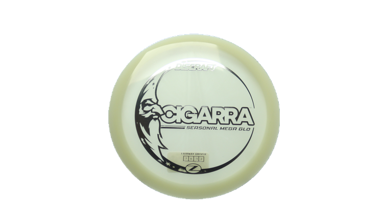 Discraft Mega Glo Z Cigarra Fairway Driver Front View