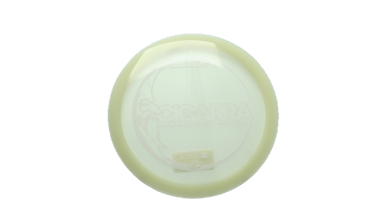 Discraft Mega Glo Z Cigarra Fairway Driver Front View