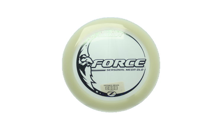Discraft Mega Glo Z Force Distance Driver Front View