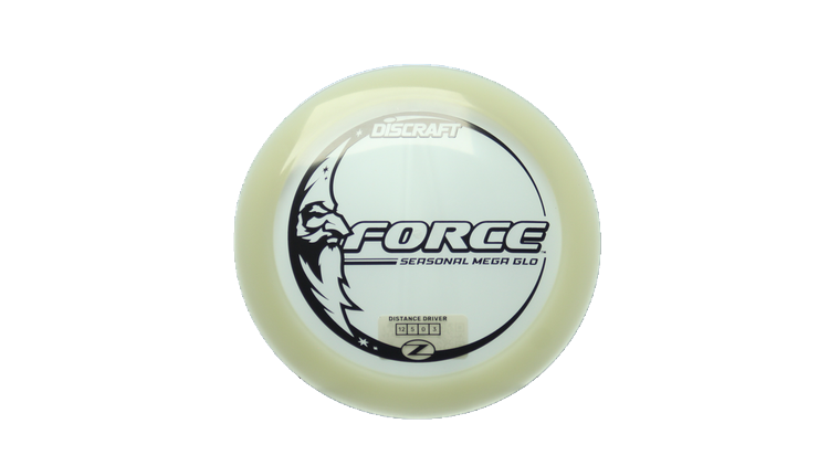 Discraft Mega Glo Z Force Distance Driver Front View