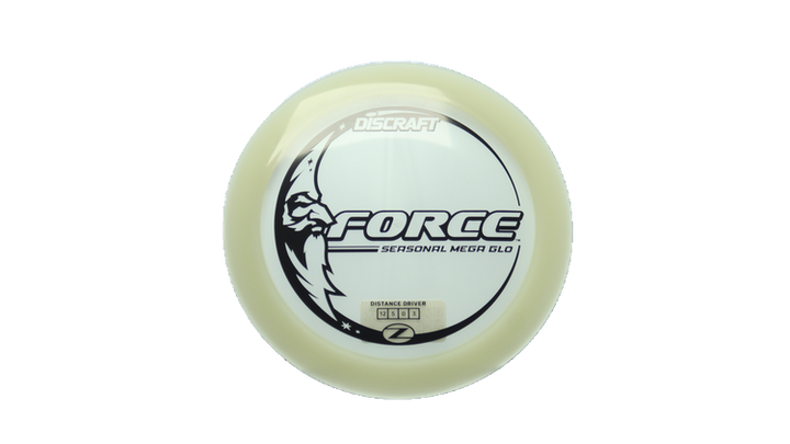 Discraft Mega Glo Z Force Distance Driver Front View