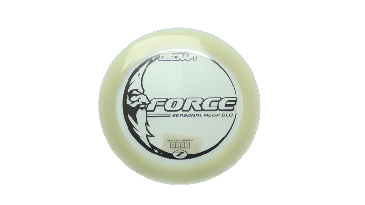 Discraft Mega Glo Z Force Distance Driver Front View