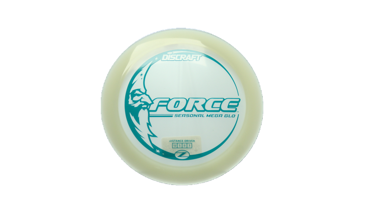 Discraft Mega Glo Z Force Distance Driver Front View