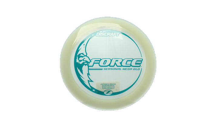 Discraft Mega Glo Z Force Distance Driver Front View