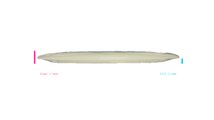 Discraft Mega Glo Z Force Distance Driver Profile View
