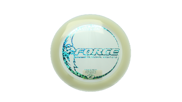 Discraft Mega Glo Z Force Distance Driver Front View