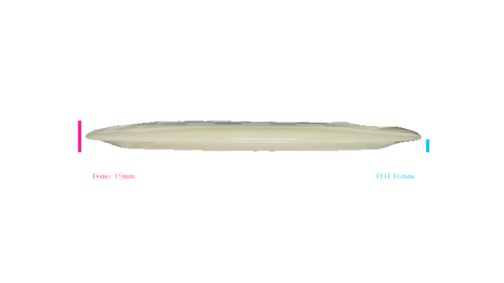 Discraft Mega Glo Z Force Distance Driver Profile View