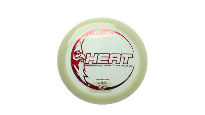 Discraft Mega Glo Z Heat Fairway Driver Front View
