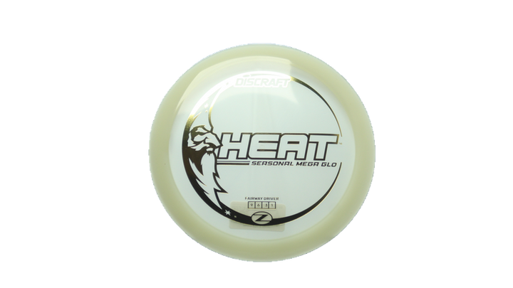 Discraft Mega Glo Z Heat Fairway Driver Front View