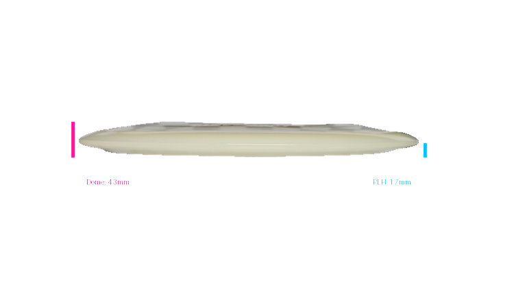 Discraft Mega Glo Z Heat Fairway Driver Profile View