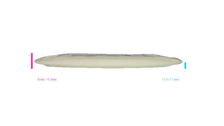 Discraft Mega Glo Z Heat Fairway Driver Profile View
