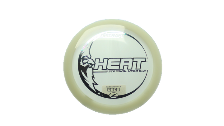 Discraft Mega Glo Z Heat Fairway Driver Front View