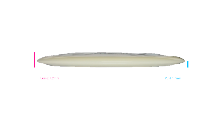 Discraft Mega Glo Z Heat Fairway Driver Profile View