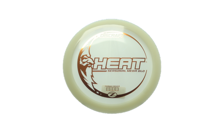 Discraft Mega Glo Z Heat Fairway Driver Front View