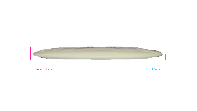 Discraft Mega Glo Z Heat Fairway Driver Profile View