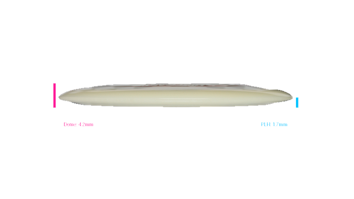 Discraft Mega Glo Z Heat Fairway Driver Profile View