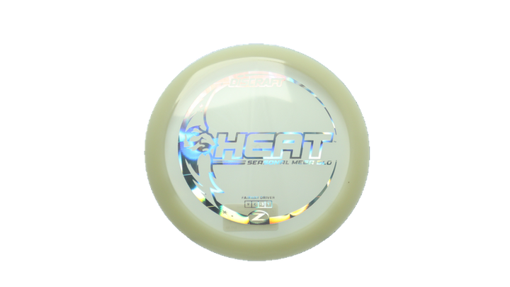 Discraft Mega Glo Z Heat Fairway Driver Front View