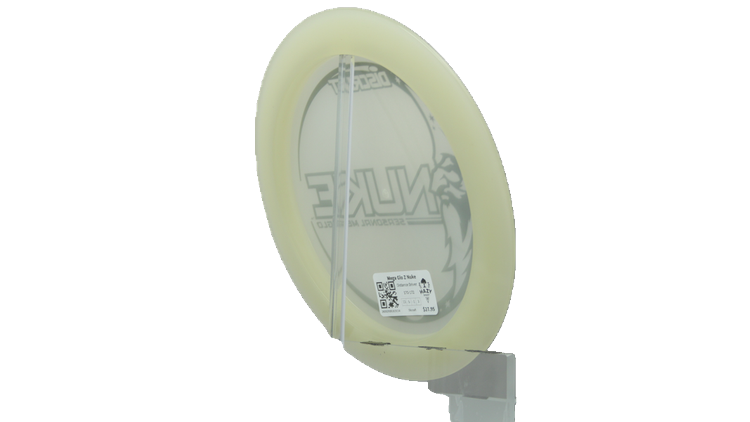 Discraft Mega Glo Z Nuke Distance Driver Back View