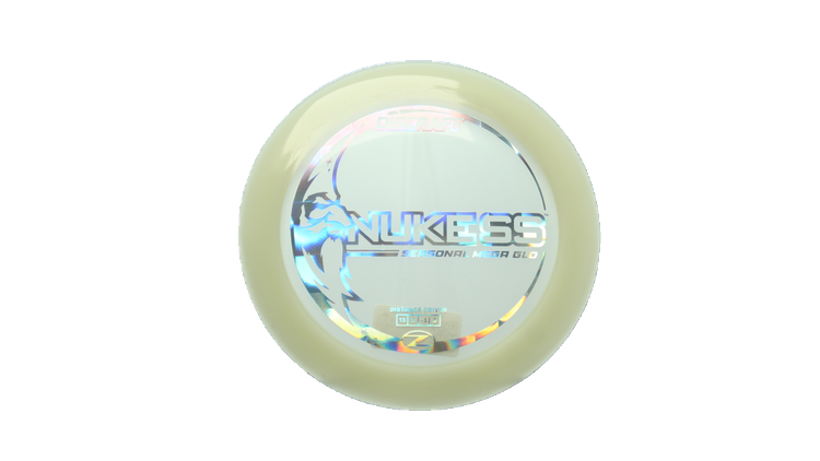 Discraft Mega Glo Z Nuke SS Distance Driver Front View