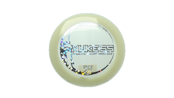 Discraft Mega Glo Z Nuke SS Distance Driver Front View