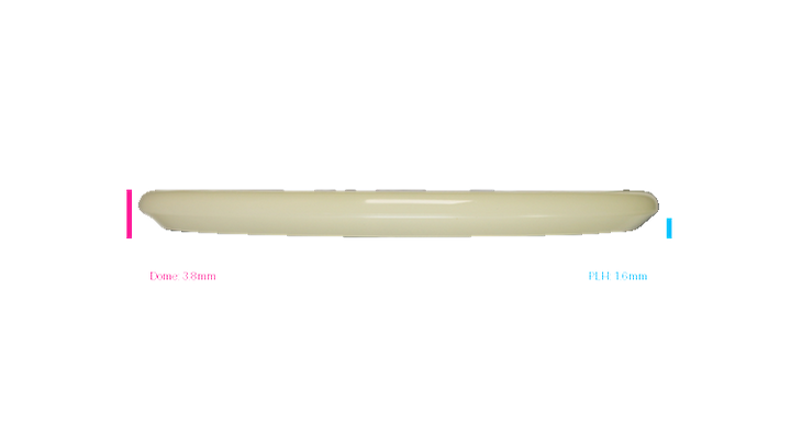 Discraft Mega Glo Z Zone Putter Profile View