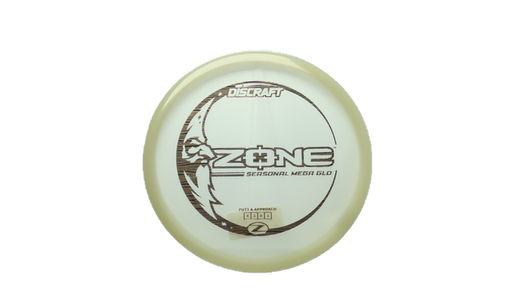 Discraft Mega Glo Z Zone Putter Front View
