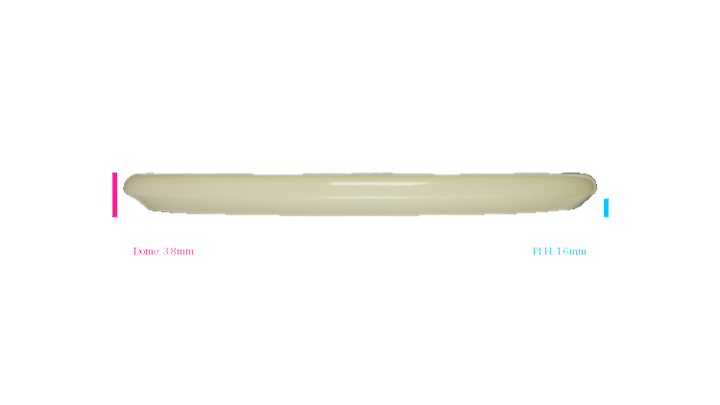Discraft Mega Glo Z Zone Putter Profile View