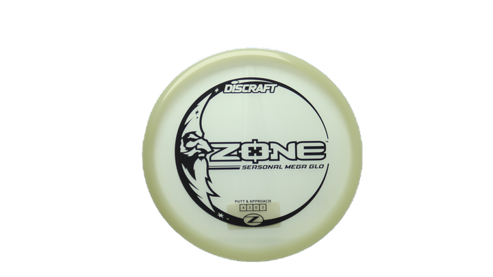 Discraft Mega Glo Z Zone Putter Front View