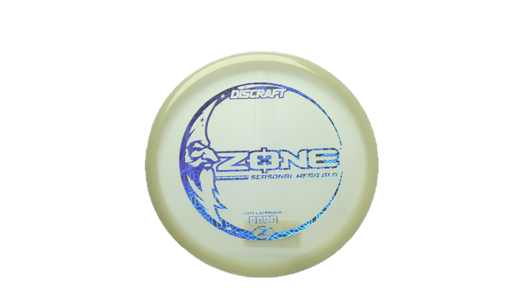 Discraft Mega Glo Z Zone Putter Front View