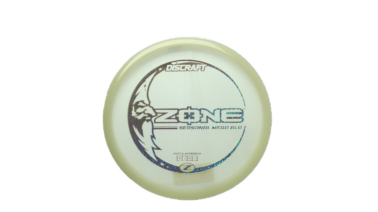 Discraft Mega Glo Z Zone Putter Front View
