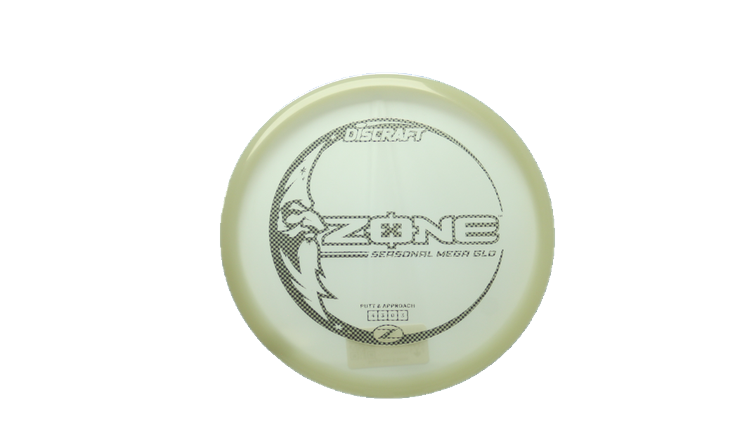 Discraft Mega Glo Z Zone Putter Front View