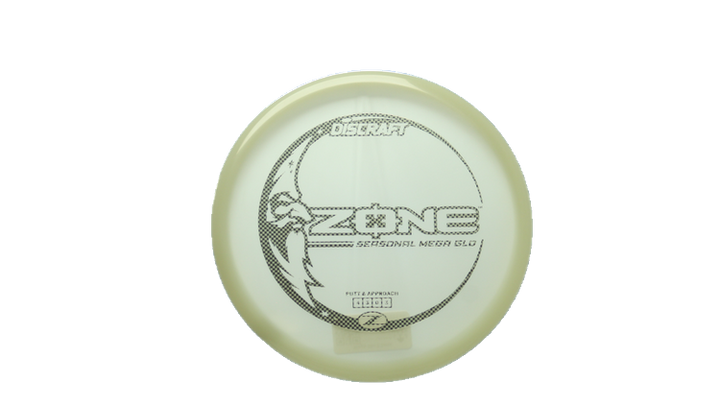 Discraft Mega Glo Z Zone Putter Front View
