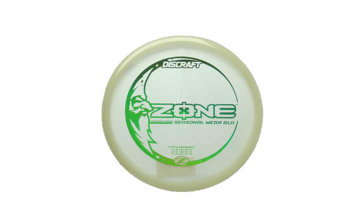 Discraft Mega Glo Z Zone Putter Front View