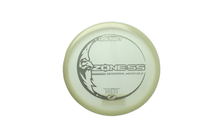 Discraft Mega Glo Z Zone SS Putter Front View