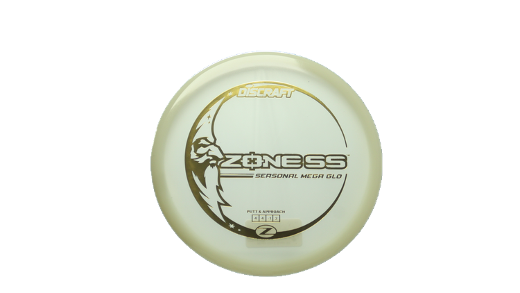 Discraft Mega Glo Z Zone SS Putter Front View