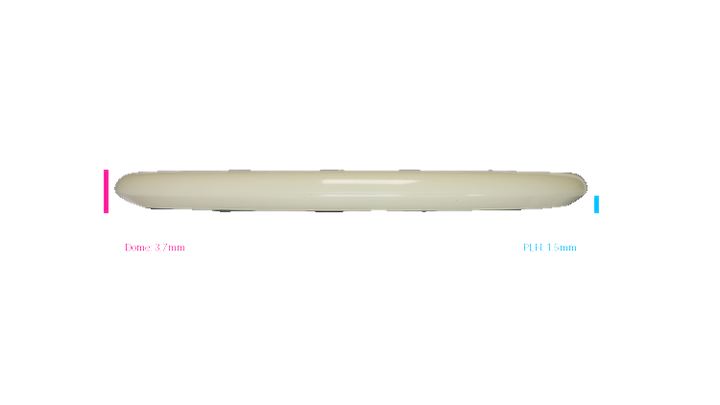 Discraft Mega Glo Z Zone SS Putter Profile View