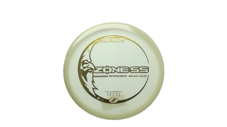 Discraft Mega Glo Z Zone SS Putter Front View