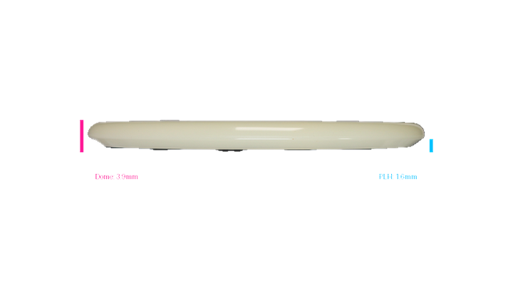 Discraft Mega Glo Z Zone SS Putter Profile View