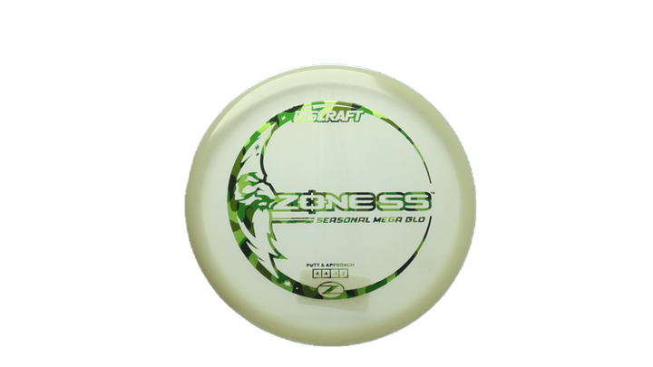 Discraft Mega Glo Z Zone SS Putter Front View