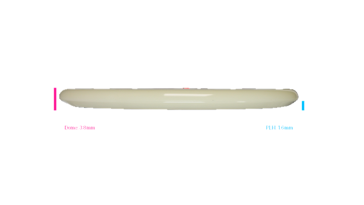 Discraft Mega Glo Z Zone SS Putter Profile View
