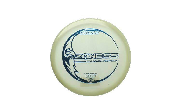 Discraft Mega Glo Z Zone SS Putter Front View