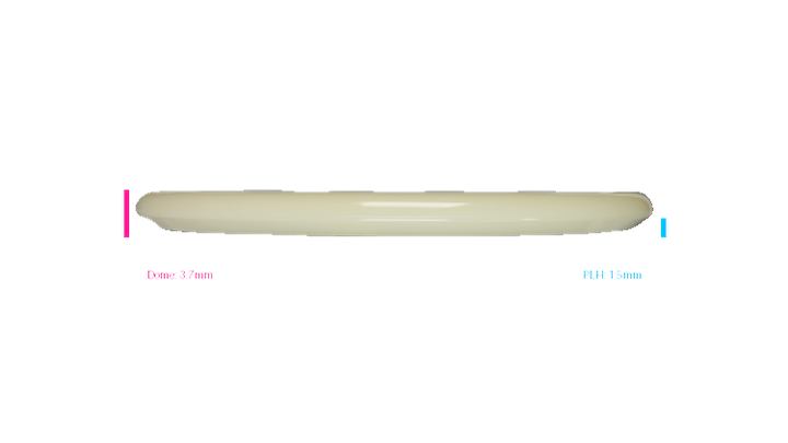 Discraft Mega Glo Z Zone SS Putter Profile View
