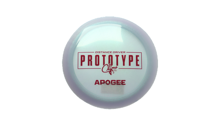 Climo Disc Golf 2026 Proto Signature Line Apogee Distance Driver Front View
